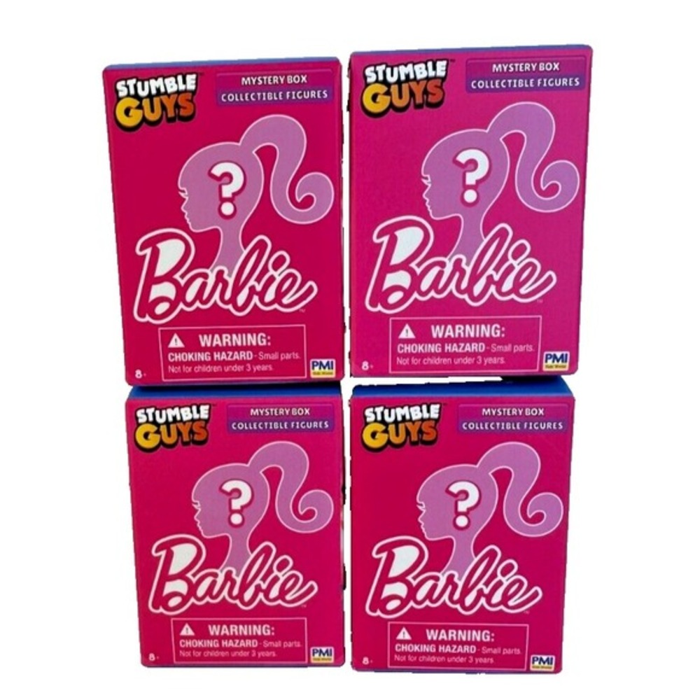 4 BARBIE‎ Stumble Guys BLIND MYSTERY BOX 2" Collectible Figure 2024